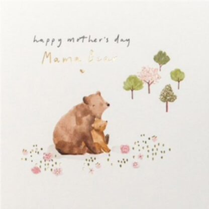 Mother’s Day Bears Card for Mothering Sunday